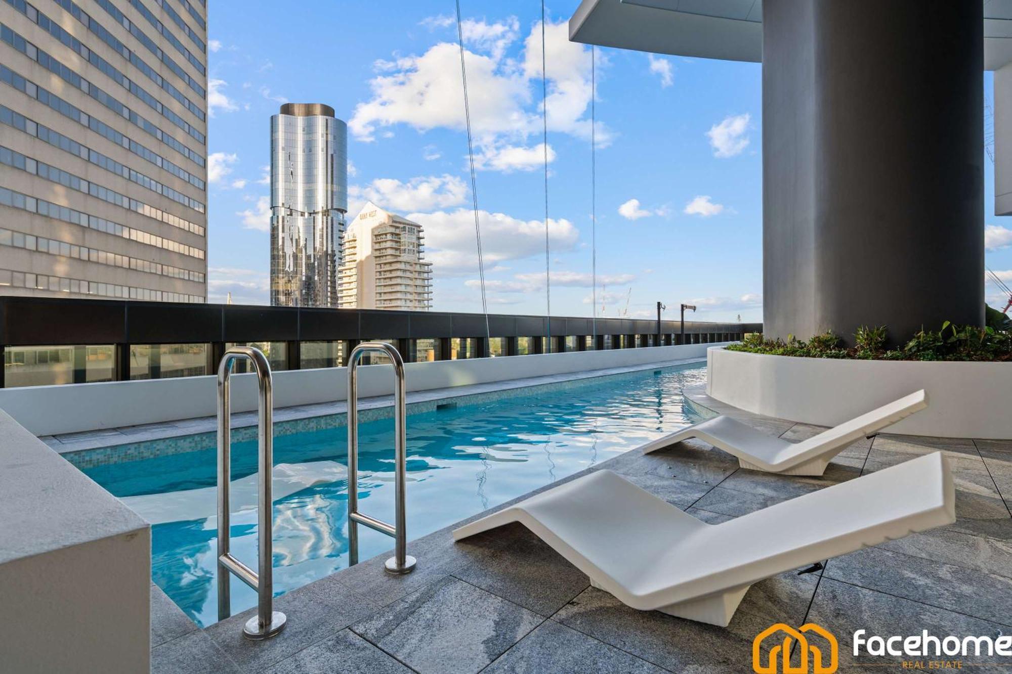 Luxe Escape At Qwr Pool Casino River Views * Brisbane
